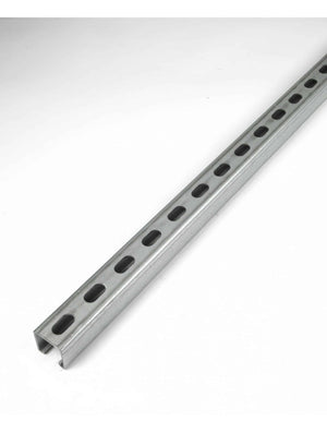 UNISTRUT 41X41 SLOTTED CHANNEL 12MM SLOTS 6M LONG GALVANIZED P1000T10