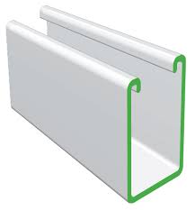UNISTRUT P5500X3 41X62X2.5MM PLAIN EXTRA DEEP CHANNEL 3M LONG STEEL P5500X3
