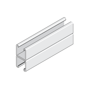 UNISTRUT 41X41 PLAIN BACK TO BACK CHANNEL 3M LONG PG P1001X3