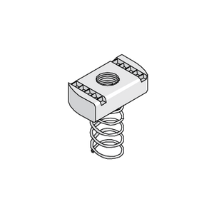 Unistrut 12mm Long Spring Channel Nut HDG PNL12HG